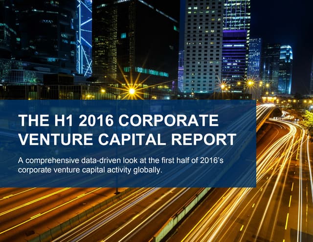 CB Insights - Corporate VC 2016