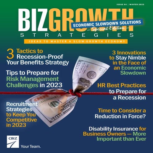 BIZGrowth Newsletter - Economic Slowdown Solutions Special Edition