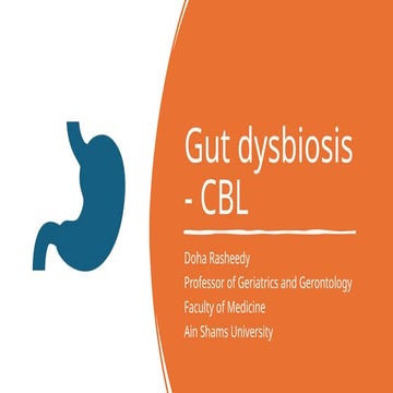 Case based discussion- Gut dysbiosis.pptx