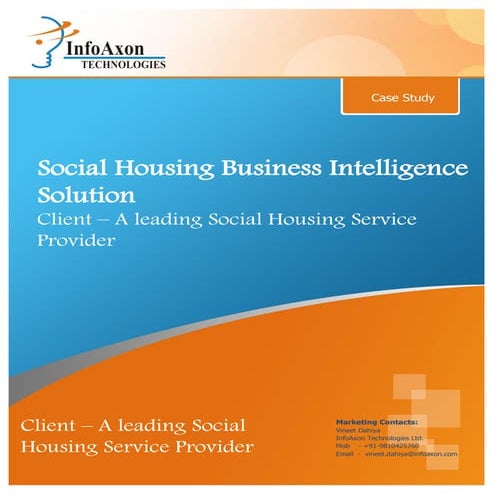Business Intelligence Solution for Social Housing - Case study