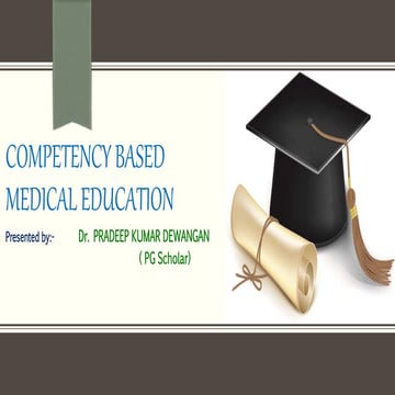 competency-based-medical-education-ppt