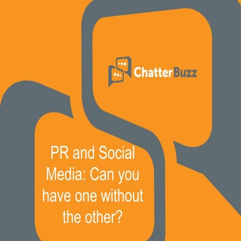 PR & Social Media: Can You Have One Without the Other?