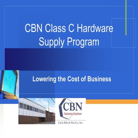 CBN SALES PRESENTATION