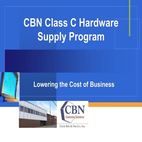 Cbn short presentation