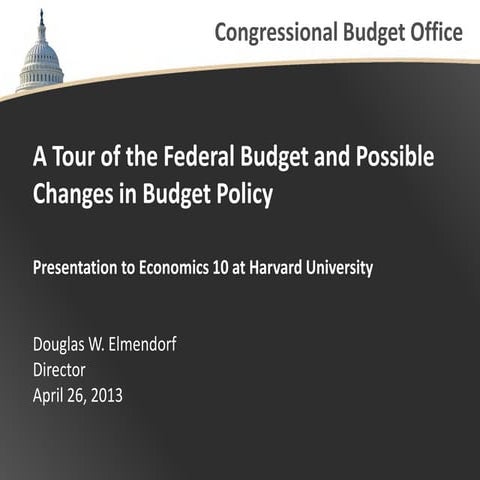 Cbo   a tour of the federal budget 4-26-13