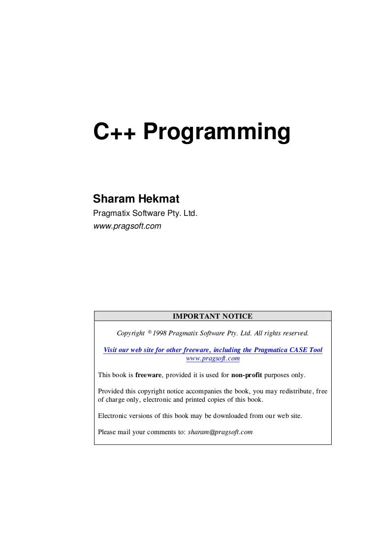 C++ book