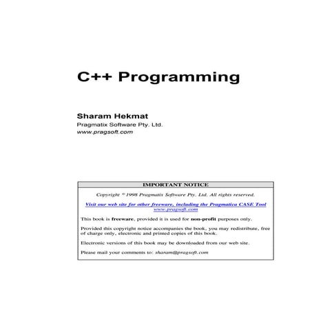 C++ book | PDF