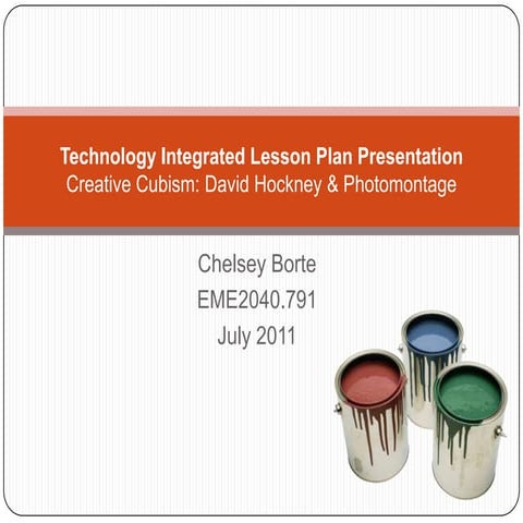 Technology Integrated Lesson Plan by Chelsey Borte