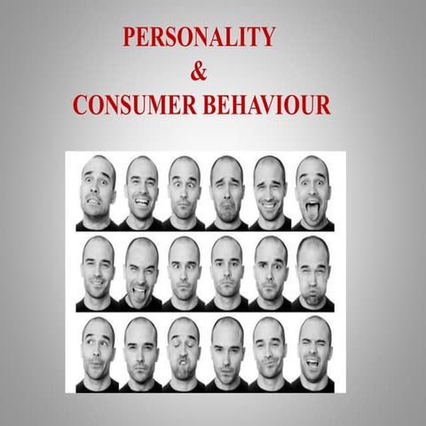 personality & consumer behavior