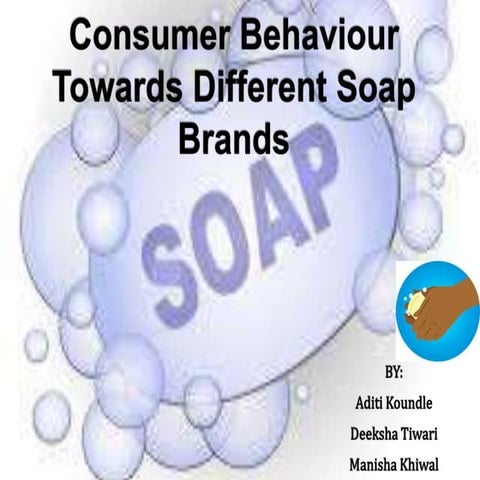 Consumer Behaviour Towards Different Soap  Brands in India