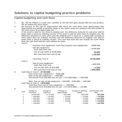 Cbproblems solutions