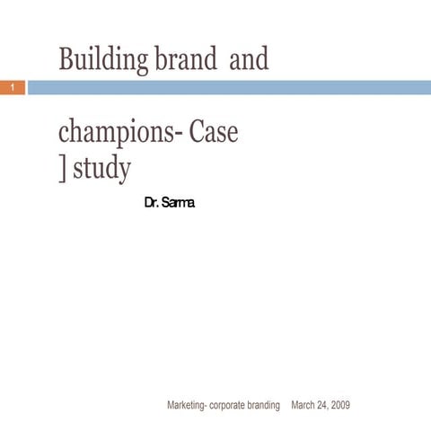 Brand image -  changing internal perception