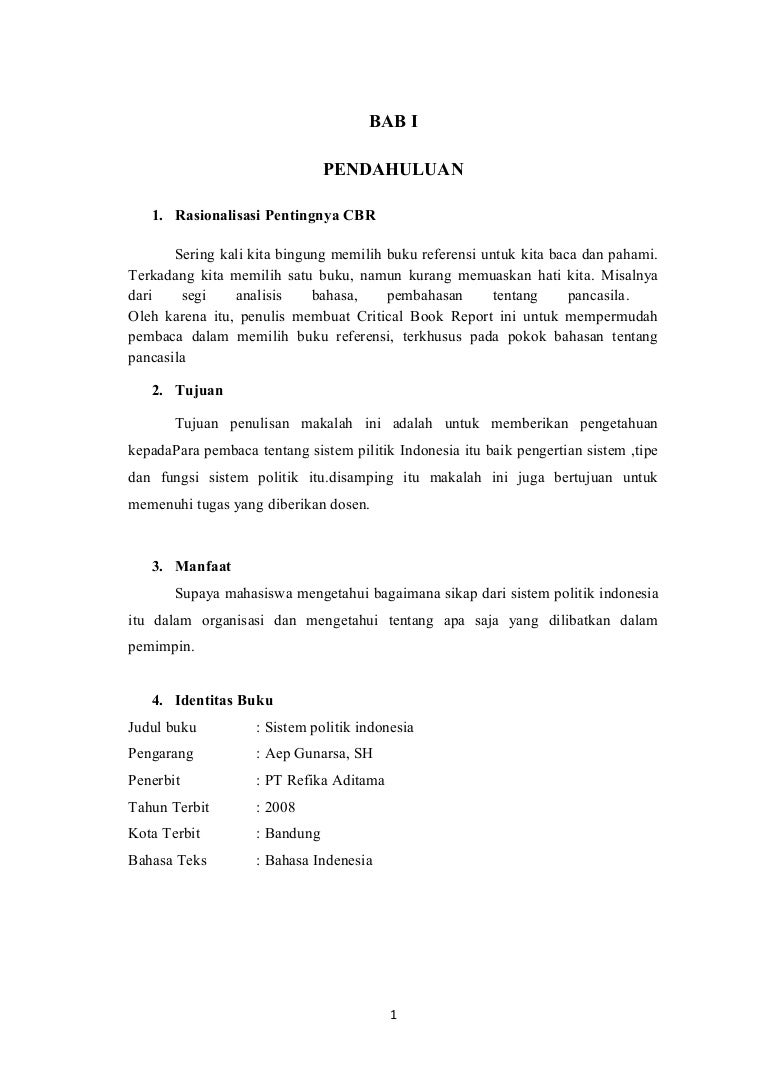 Contoh Pendahuluan Cbr Guru Paud