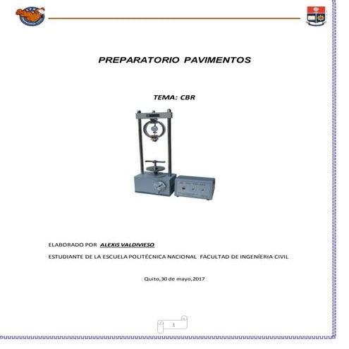 preparatorio ensayo cbr 