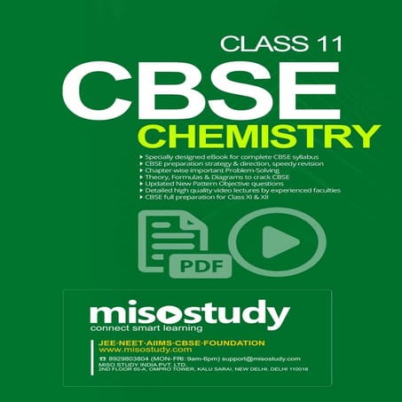 CBSE Class 11 Chemistry Sample ebook
