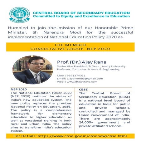 Dr Ajay Rana presentations