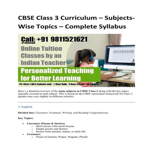 CBSE Class 3 Curriculum – Subjects-Wise Topics – Complete Syllabus.pdf