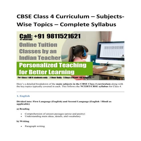 CBSE Class 4 Curriculum – Subjects-Wise Subjects-Wise – Complete Syllabus.pdf
