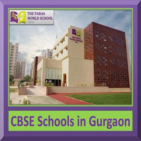 Cbse paras world school