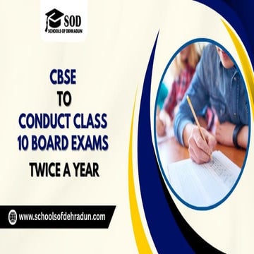 CBSE to Conduct Class 10 Board Exams Twice a Year Starting 2026 .pptx