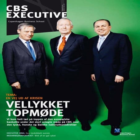 Cbs executive magazine may 2010