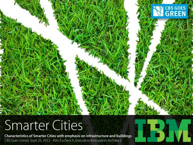 CBS Goes Green - Smarter Cities