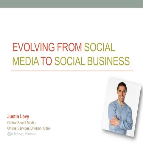 Evolving from Social Media to Social Business
