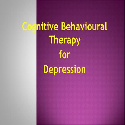 Cbt. depression
