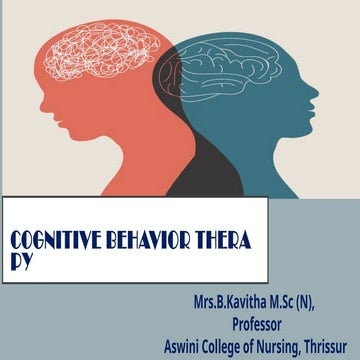 Cognitive behavioral therapy for nurses.pptx