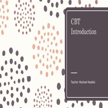 CBT introduction