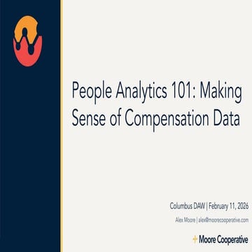 Columbus Data and Analytics Wednesday - People Analytics 101: Making ...
