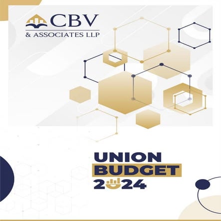 CBVA - Union Budget Analysis Booklet 2024