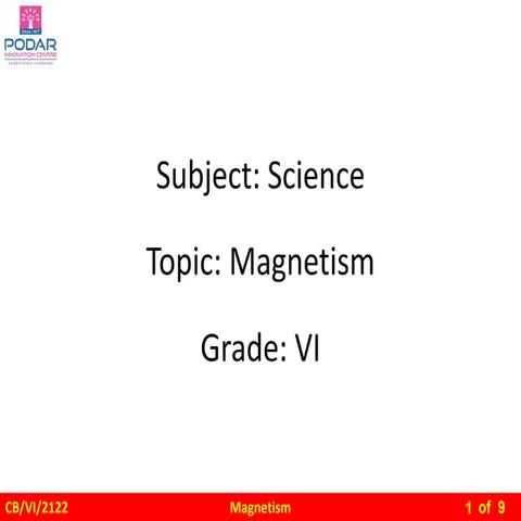 Powerpoint Presentation on Magnetism.pptx