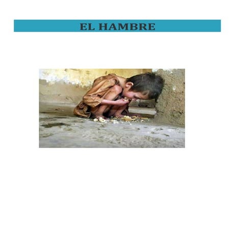 Cc.ss el hambre