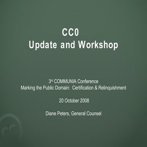 Cc0 Update (Amsterdam) (Final)