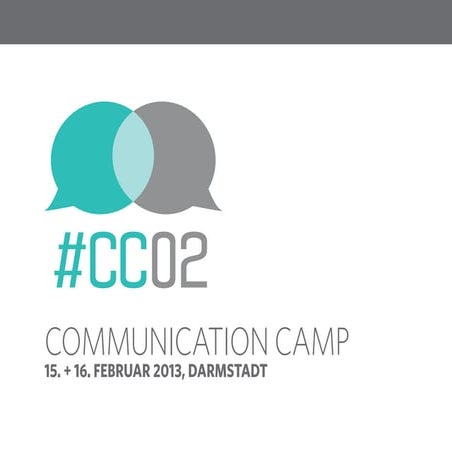 Das Communication Camp auf dem Webmontag in FFM