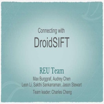 Developed by REU | PPT