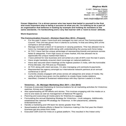 Resume - Gary Li 2014 | DOC