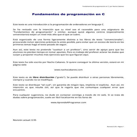 Manual C++ | PDF