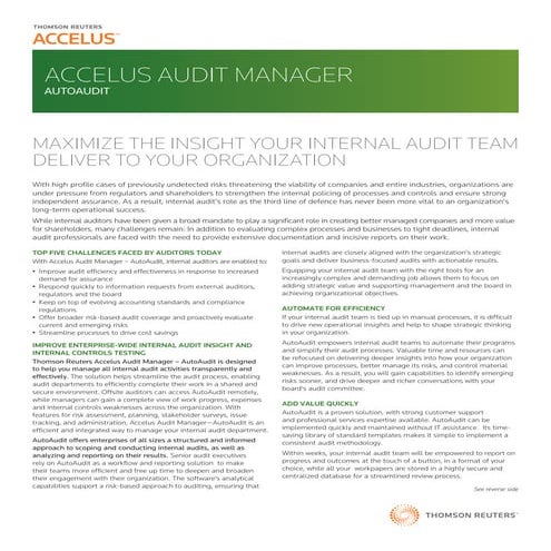 Auto audit