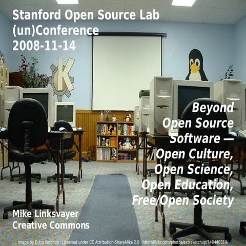 CC @ Stanford Open Source Lab (un)Conference