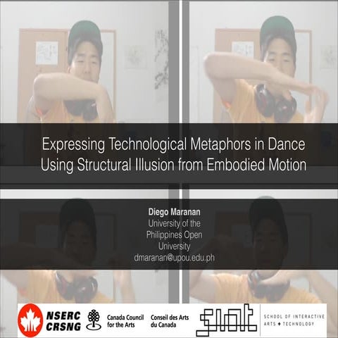 Expressing Technological Metaphors in Dance Using Structural Illusion from Em...