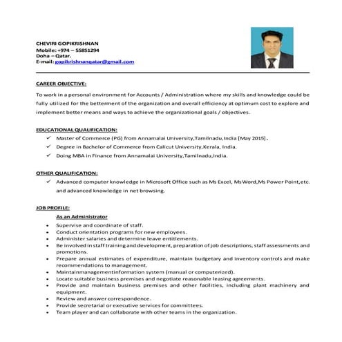 Gopikrishnan Cheviri