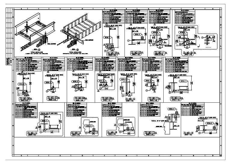 Cable Tray Installation Sample