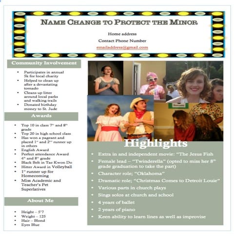 LinkedIn Creative Resume