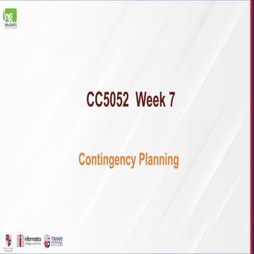 Risk crisis nad management