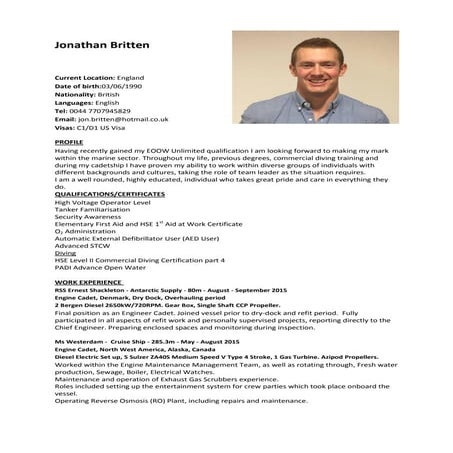 Jonathan Britten | PDF