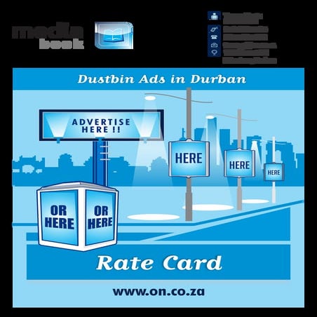OUTDOOR ADVERTISING BROCHURE AND RATE CARD