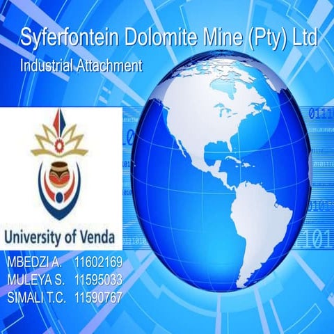 Syferfontein Dolomite Mine (Pty) Ltd