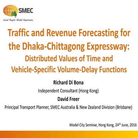 TRAFFIC SIMULATION AT TOLL ROAD SECTION USING VISSIM SOFTWARE | PPTX